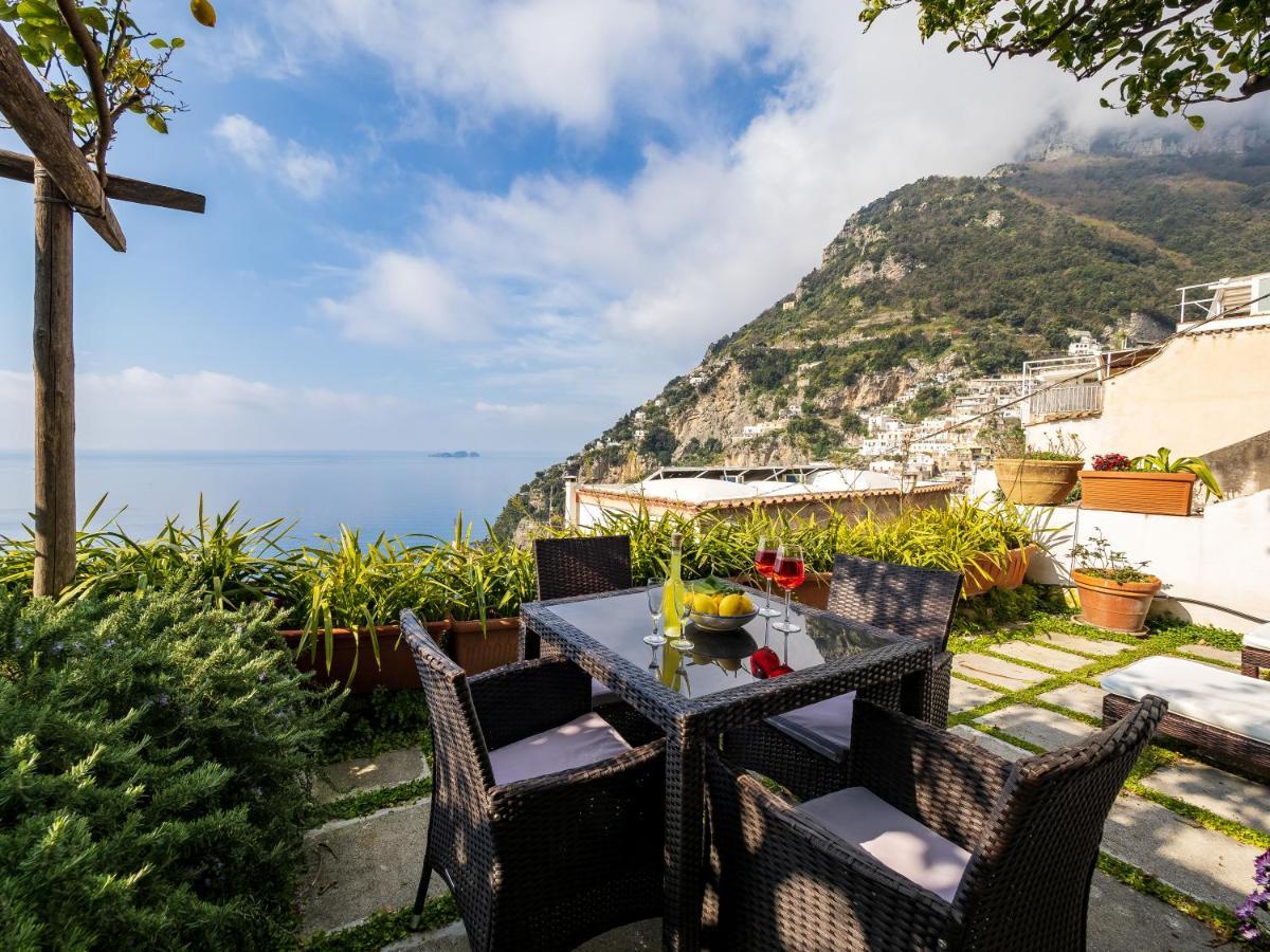 Scorcio D' Oltremare - Sea View Apt In Positano Eksteriør billede