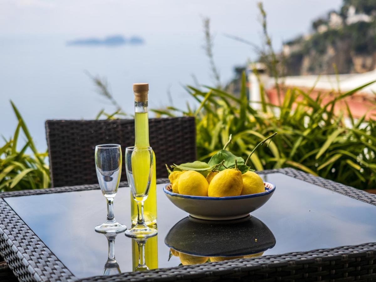 Scorcio D' Oltremare - Sea View Apt In Positano Eksteriør billede