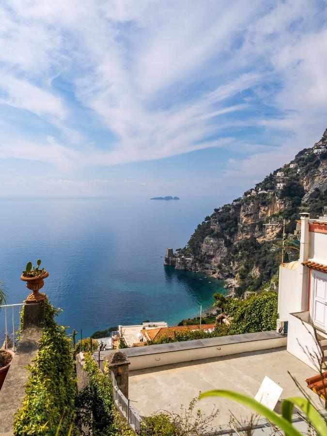 Scorcio D' Oltremare - Sea View Apt In Positano Eksteriør billede