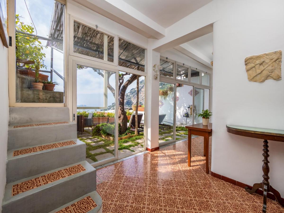 Scorcio D' Oltremare - Sea View Apt In Positano Eksteriør billede