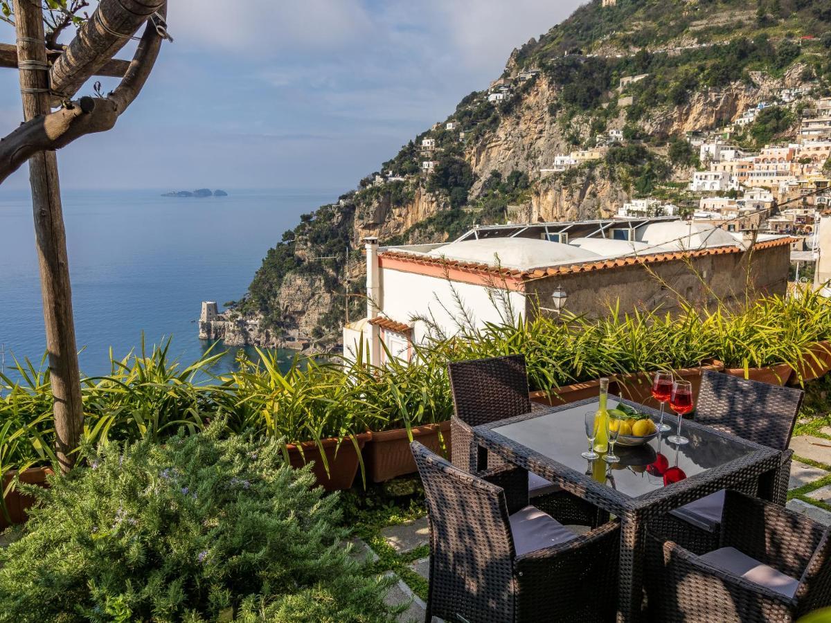 Scorcio D' Oltremare - Sea View Apt In Positano Eksteriør billede